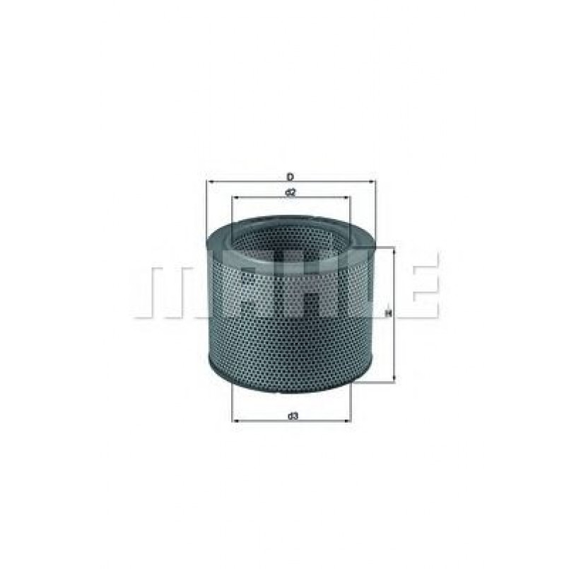 LX757 Фільтр повітря (KNECHT)