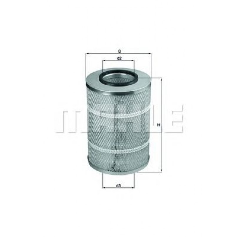 LX767 Фільтр повітря (KNECHT)