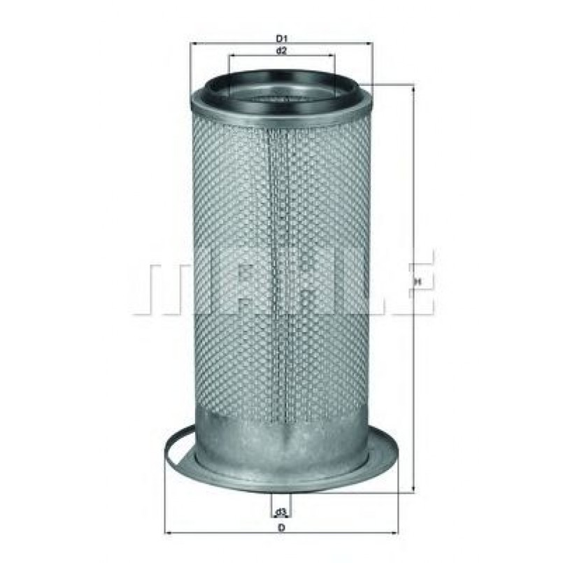 LX769 Фільтр повітря (KNECHT)