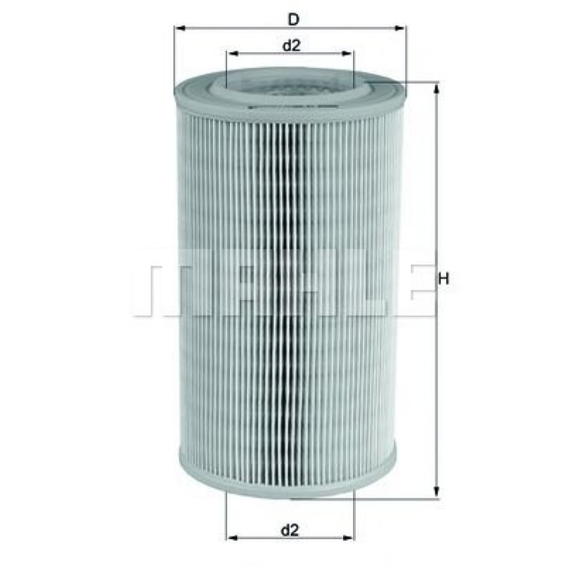 LX803 Фільтр повітря (KNECHT)