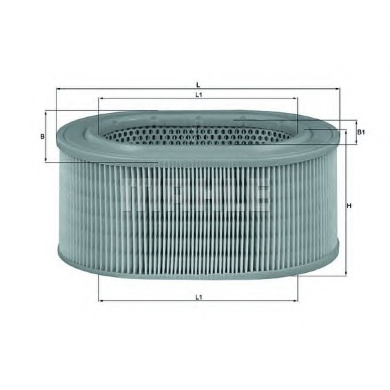 LX817 Фільтр повітря (KNECHT)