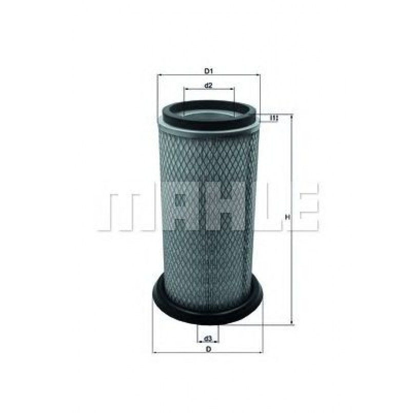 LX822 Фільтр повітря (KNECHT)