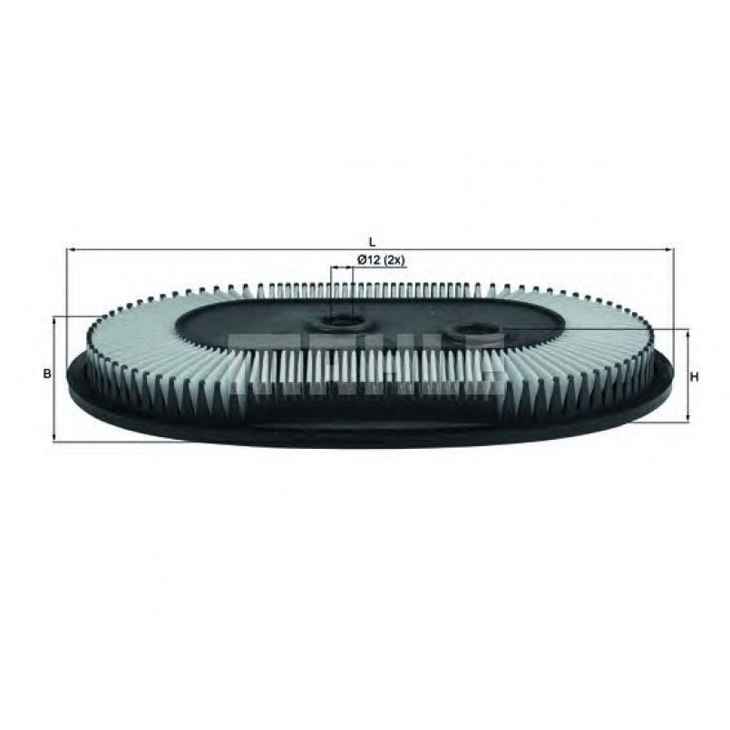 LX846 Фільтр повітря (KNECHT)