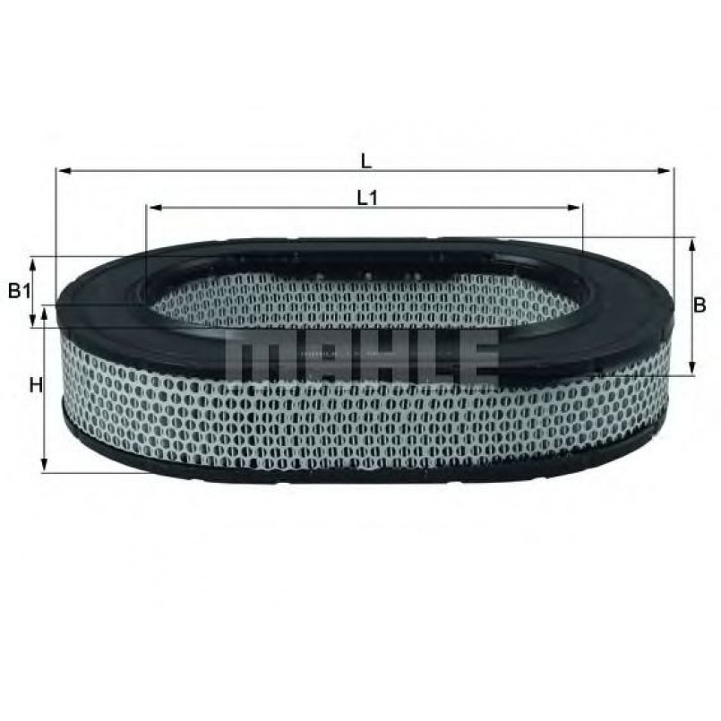 LX86 Фільтр повітря (KNECHT)