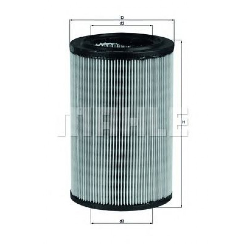LX865 Фільтр повітря (KNECHT)