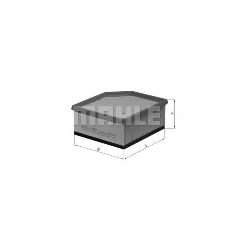 LX867 Фільтр повітря (KNECHT)