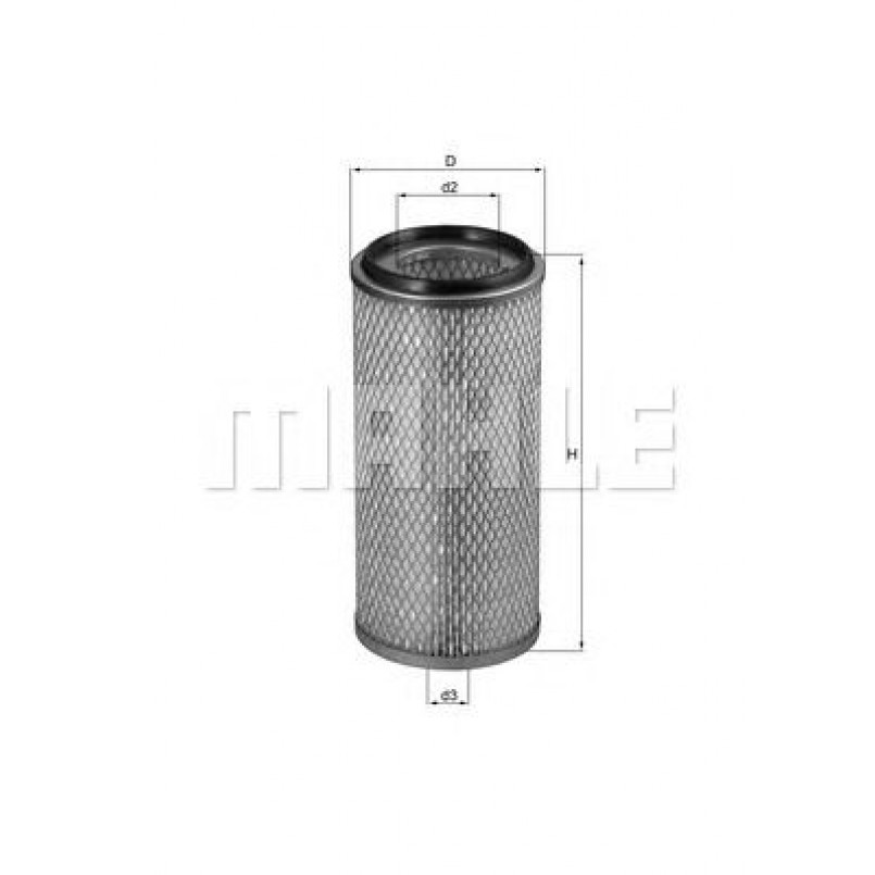 LX872 Фільтр повітря (KNECHT)