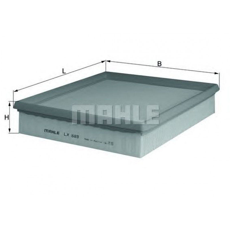 LX889 Фільтр повітря (KNECHT)
