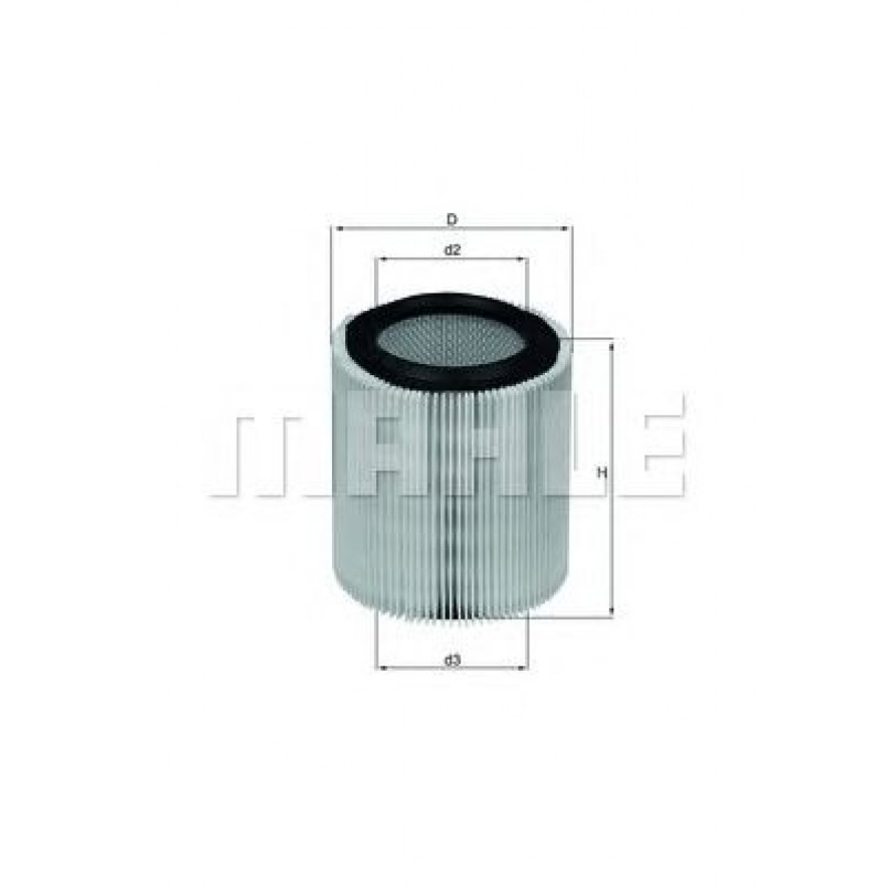 LX898 Фільтр повітря (KNECHT)