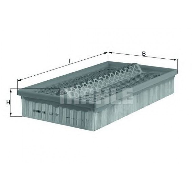 LX95 Фільтр повітря (KNECHT)
