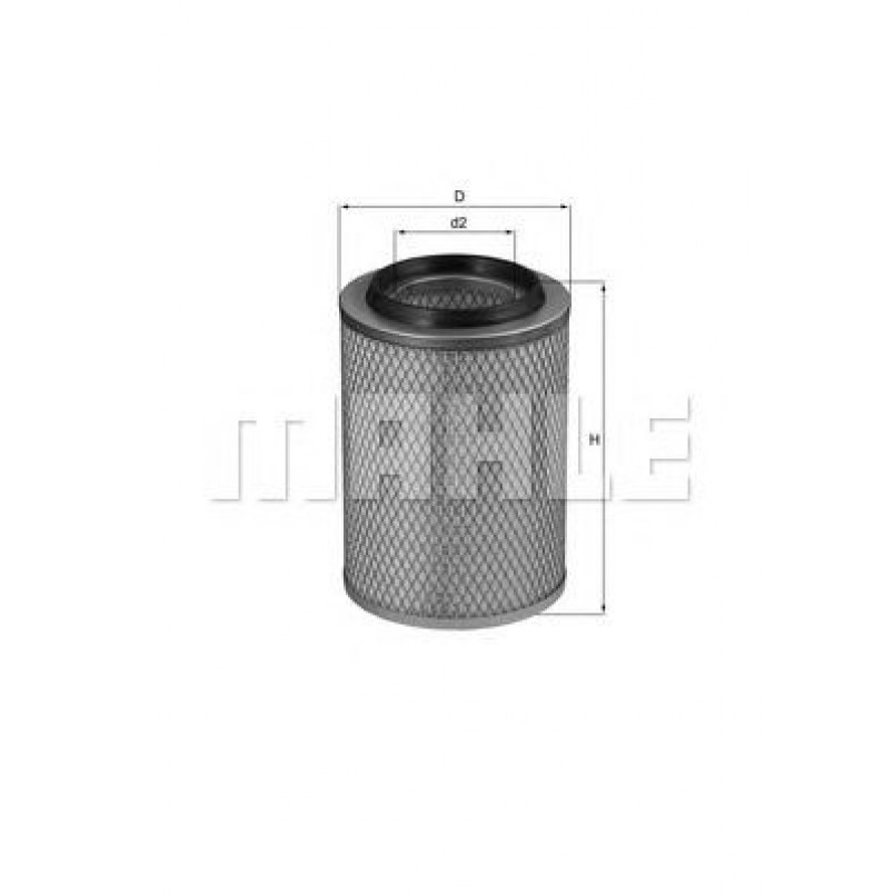LX99 Фільтр повітря (KNECHT)