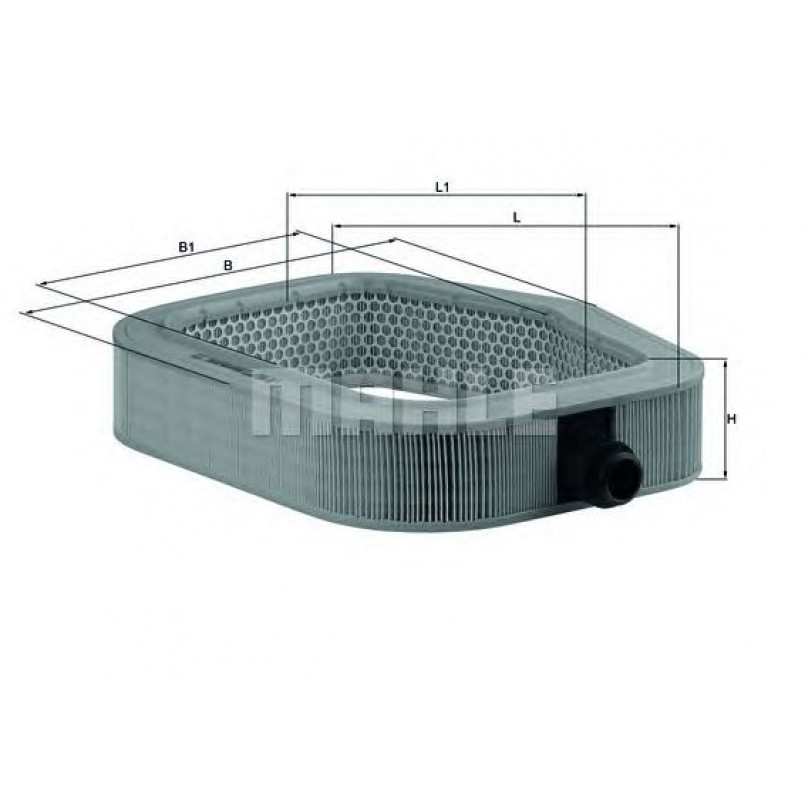 LX990 Фільтр повітря (KNECHT)