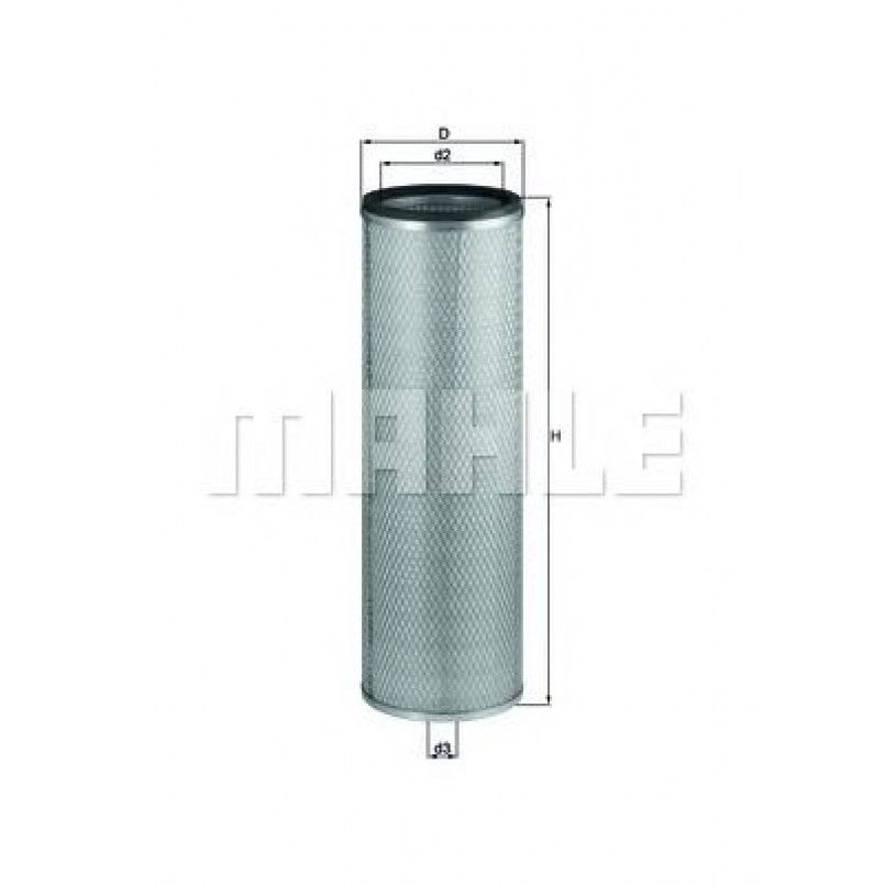 LXS218 Фільтр повітря (KNECHT)