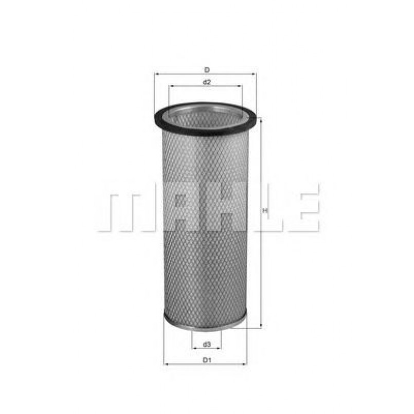 LXS25 Фільтр повітря (KNECHT)