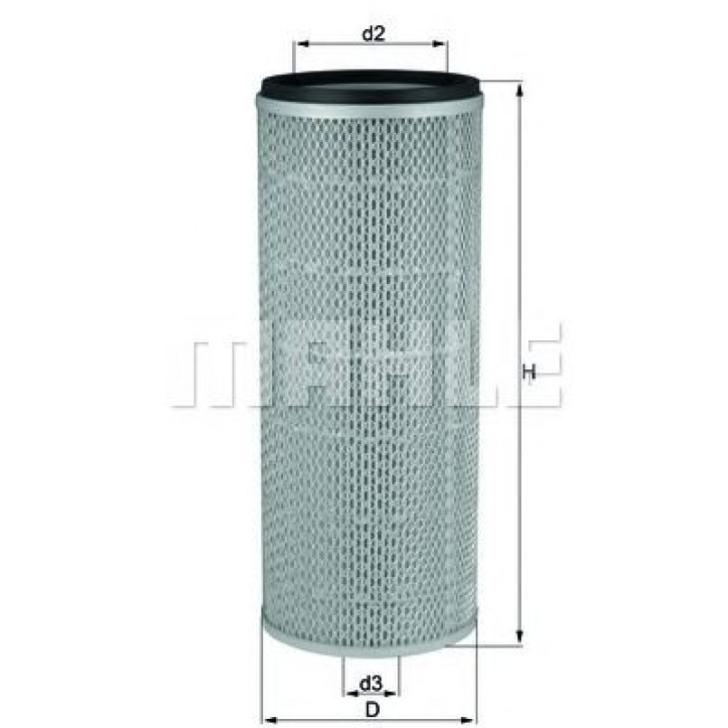 LXS255 Фільтр повітря (KNECHT)