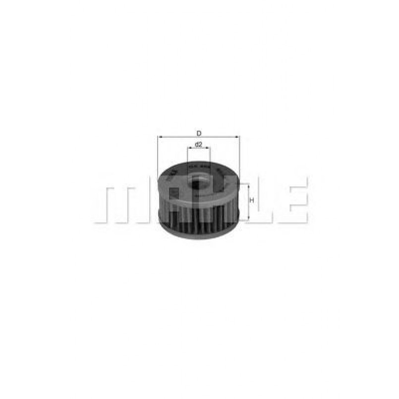 OX408 Фільтр масла (KNECHT)