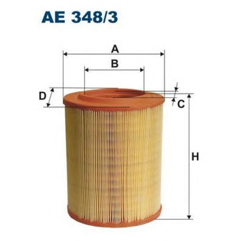 FILTRON AE348/3 Фільтр повітря