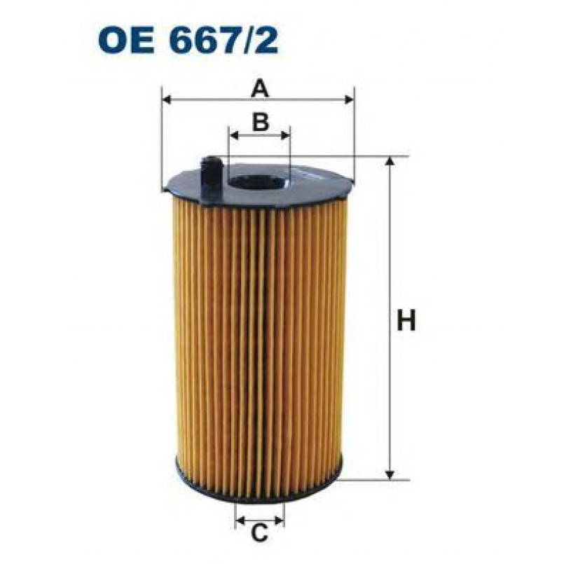 FILTRON OE667/2 Фільтр масла