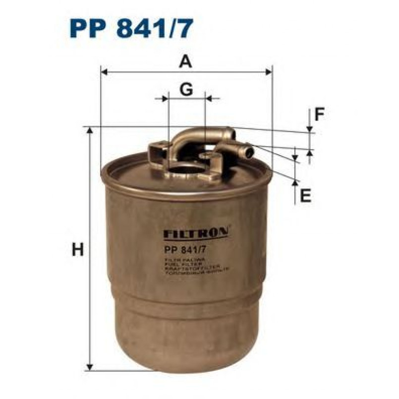 FILTRON PP841/7 Фільтр палива