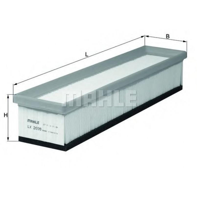 LX2039 Фільтр повітря (KNECHT)