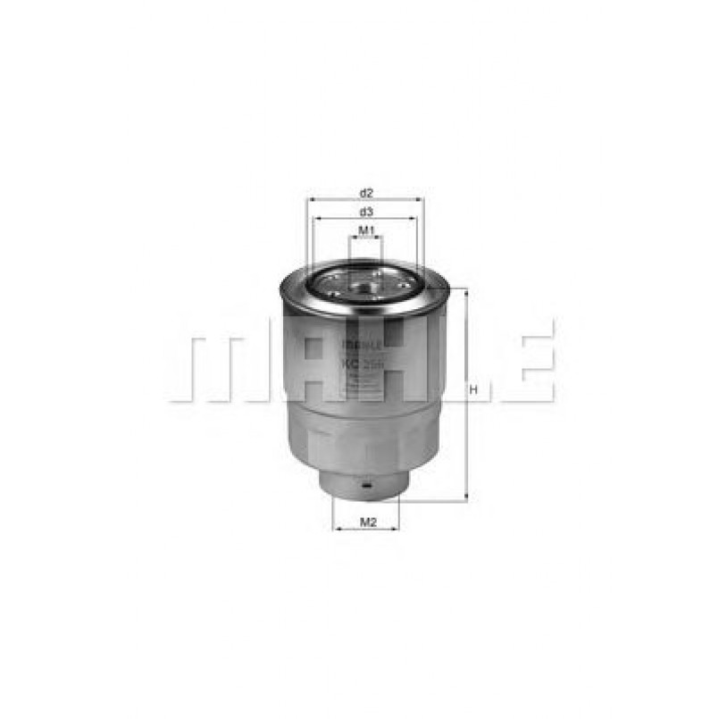 KC256D Фільтр палива (MAHLE)
