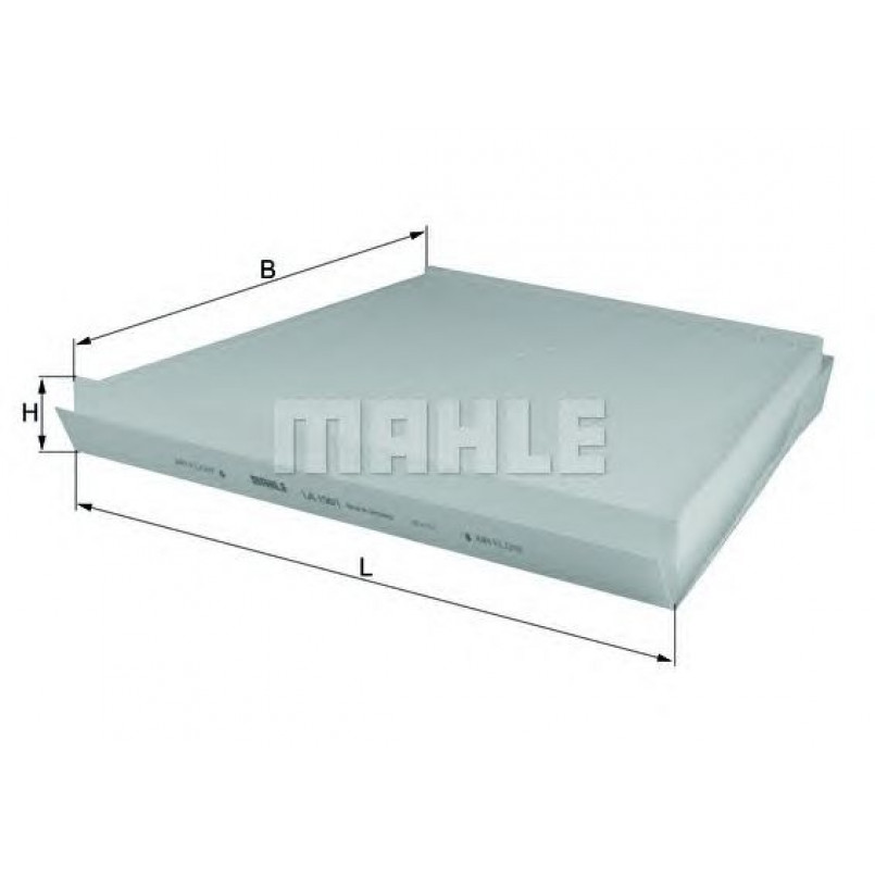 LA156/1 Фільтр салону (MAHLE)