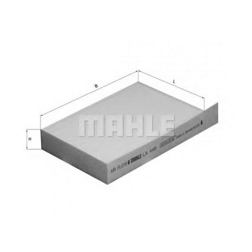 LA449 Фільтр салону (MAHLE)