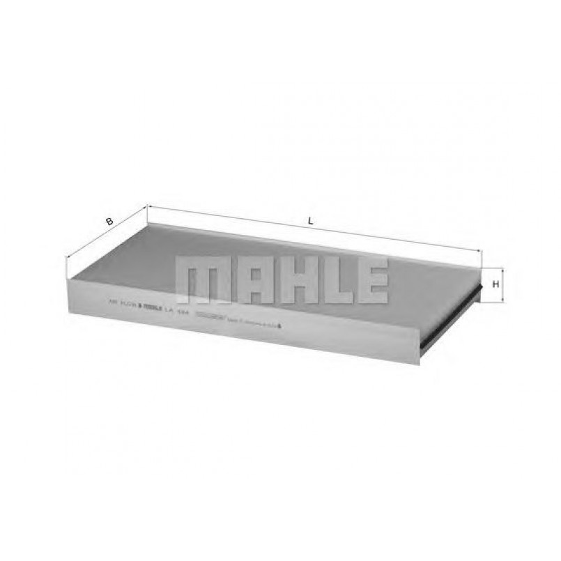 LA494 Фільтр салону (MAHLE)