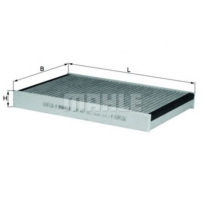 LAK437 Фільтр салону (MAHLE)