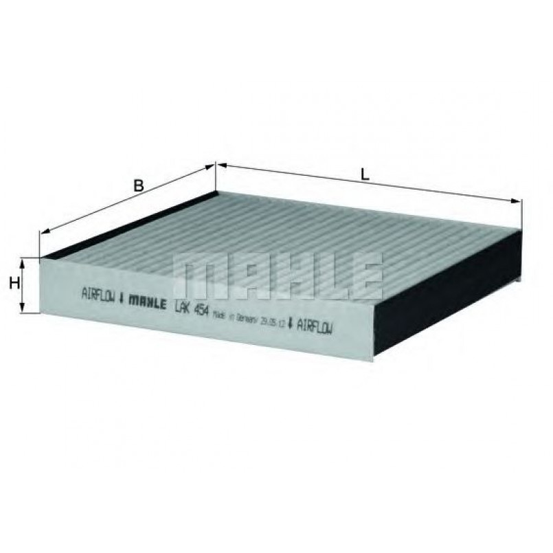 LAK454 Фільтр салону (MAHLE)