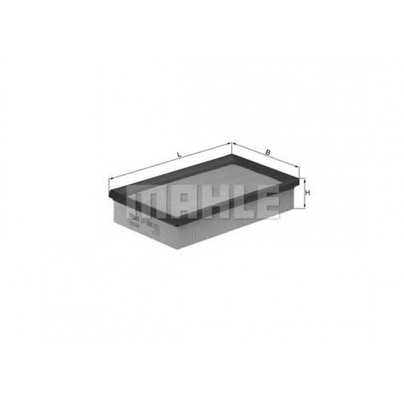 LX1585 Фільтр повітря (MAHLE)