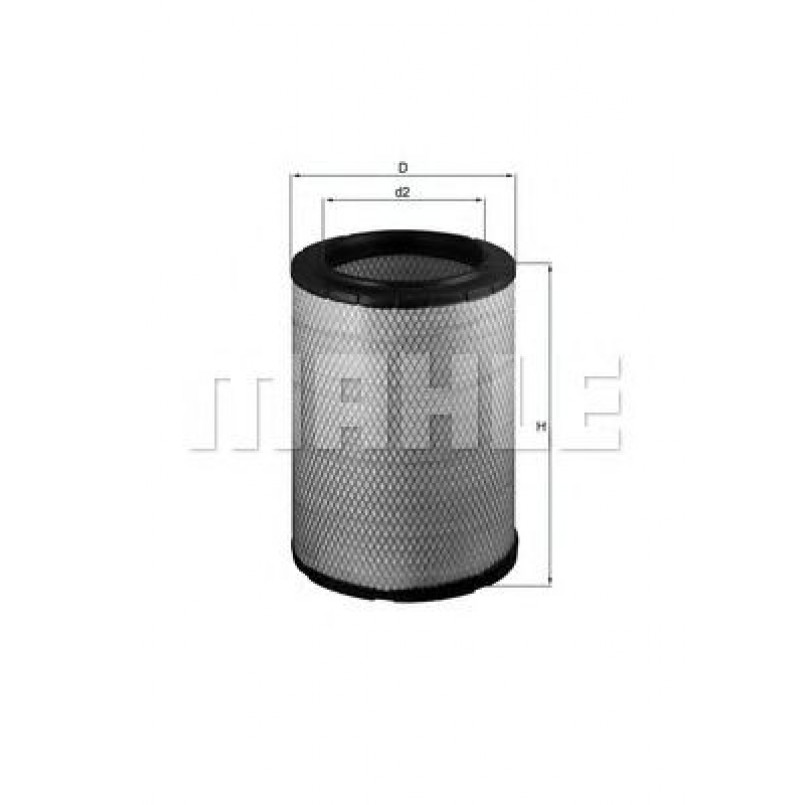 LX1600 Фільтр повітря (MAHLE)