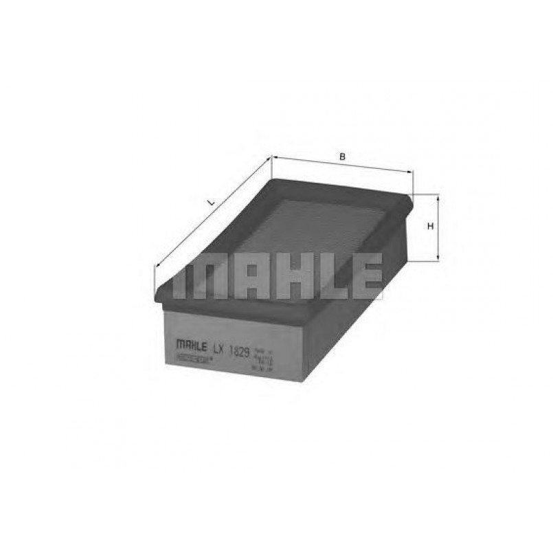 LX1829 Фільтр повітря (MAHLE)