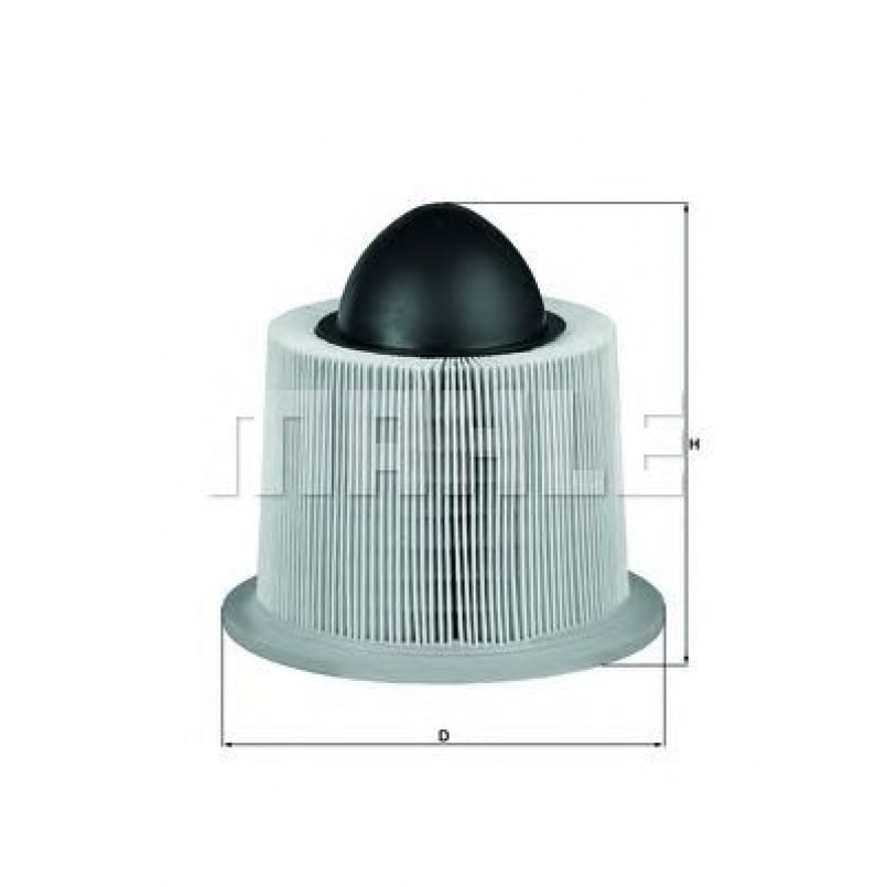 LX1933 Фільтр повітря (MAHLE)
