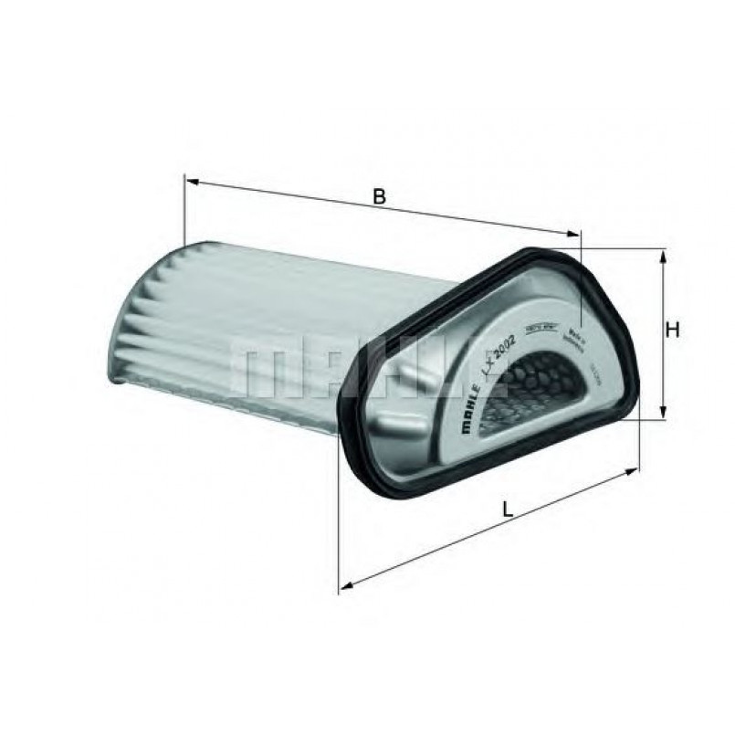 LX2002 Фільтр повітря (MAHLE)