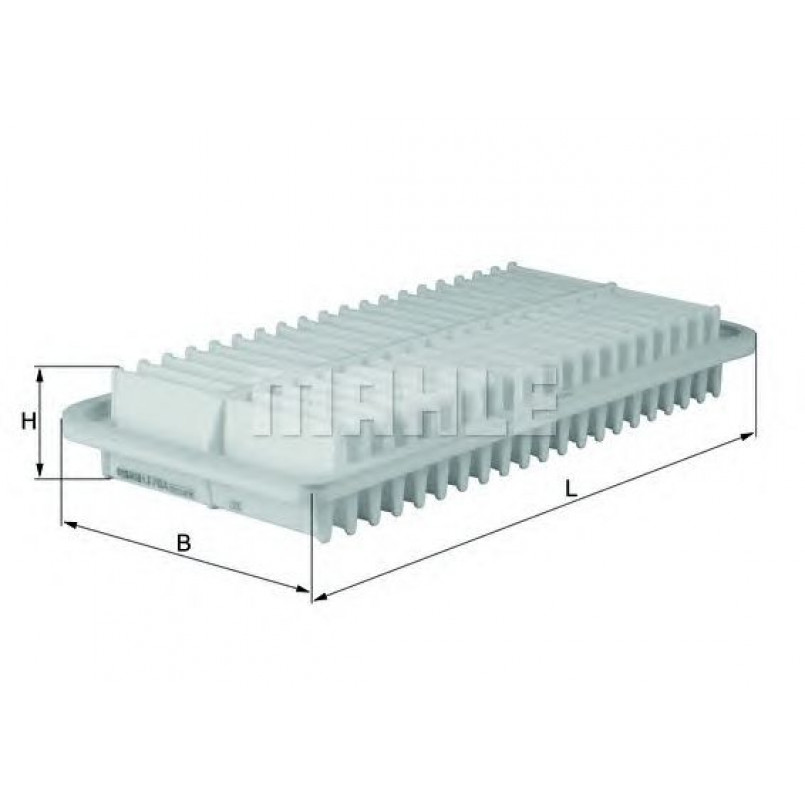 LX2634 Фільтр повітря (MAHLE)