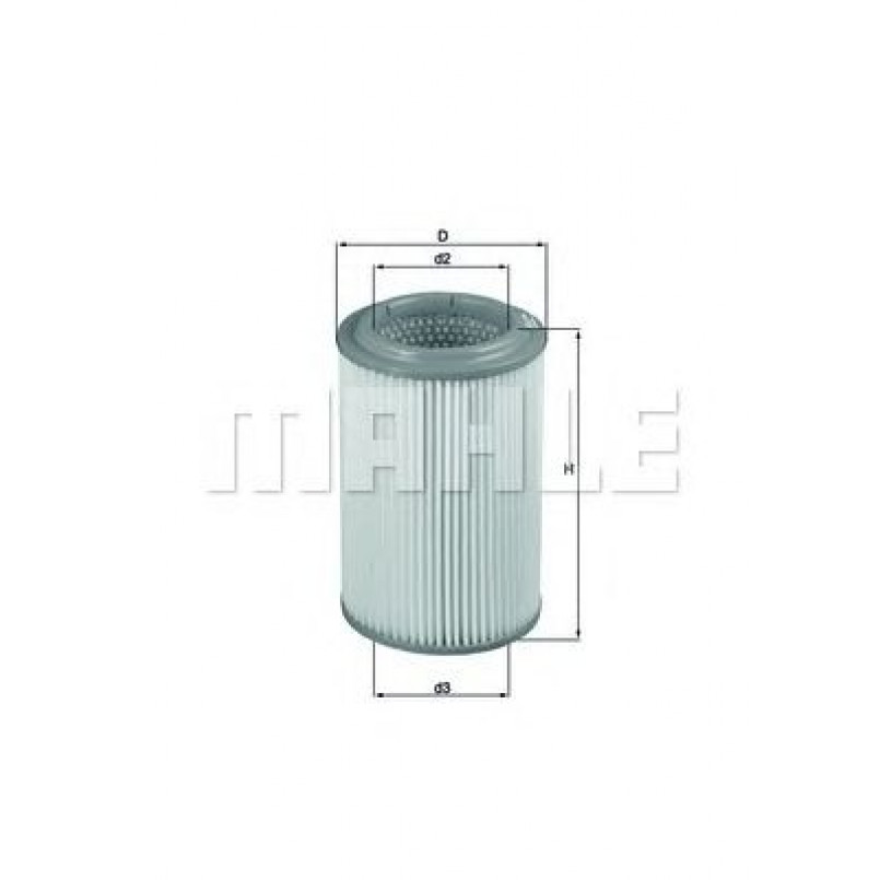 LX2689 Фільтр повітря (MAHLE)