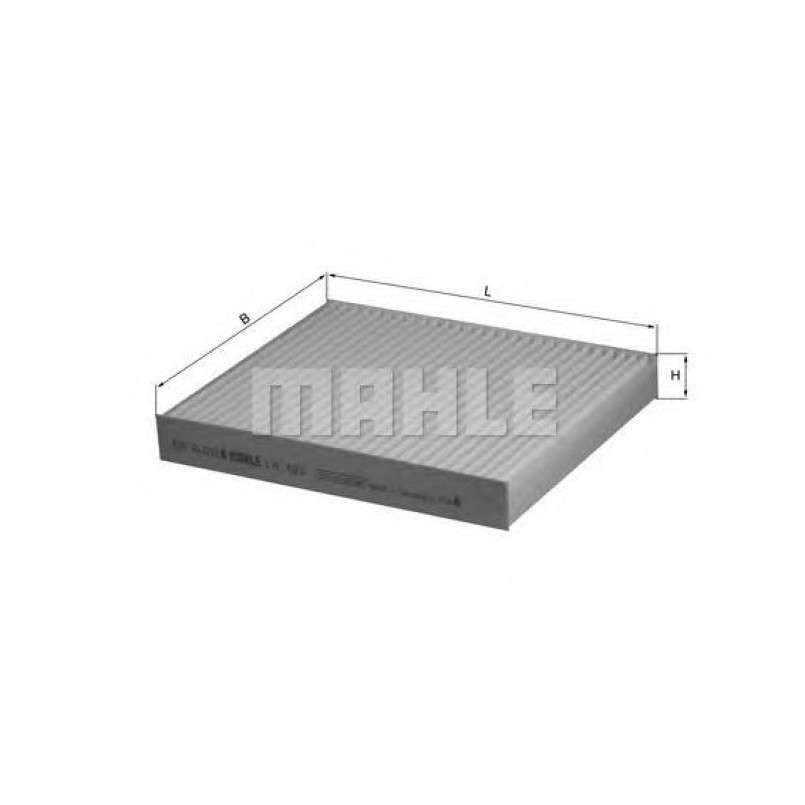 LA493 Фільтр салону (MAHLE)