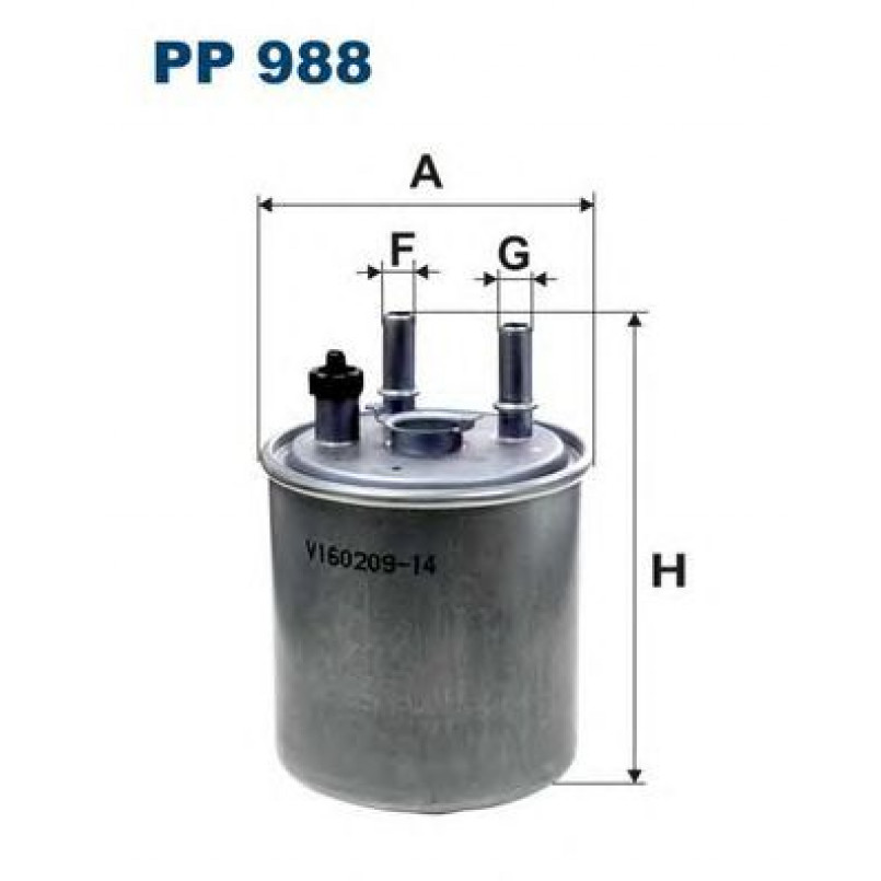 FILTRON PP988 Фільтр палива