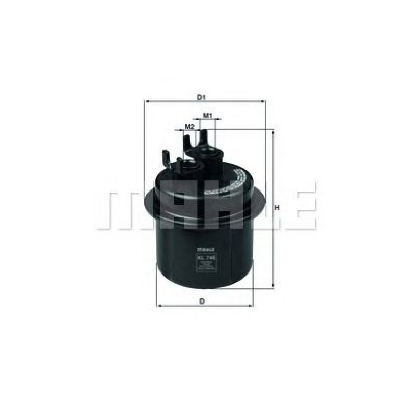 KL746 Фільтр палива (KNECHT)