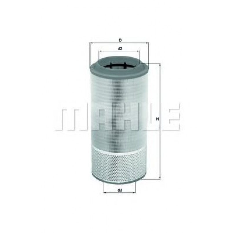 LX2109 Фільтр повітря (KNECHT)
