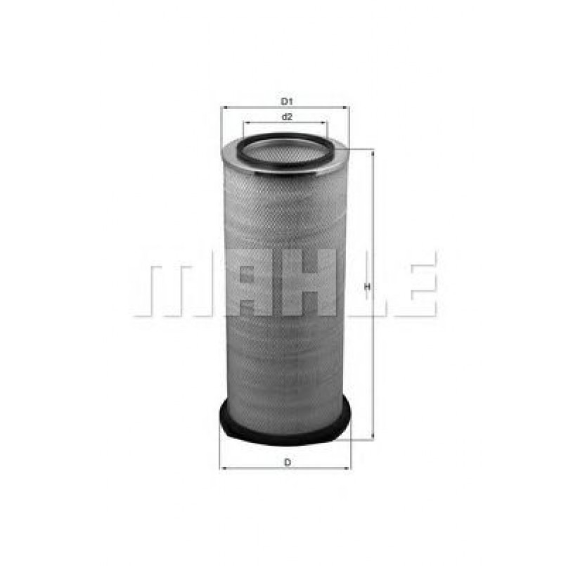LX2807 Фільтр повітря (MAHLE)