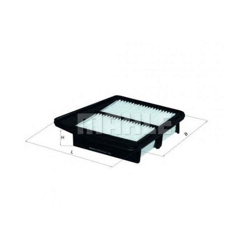 LX2835 Фільтр повітря (MAHLE)