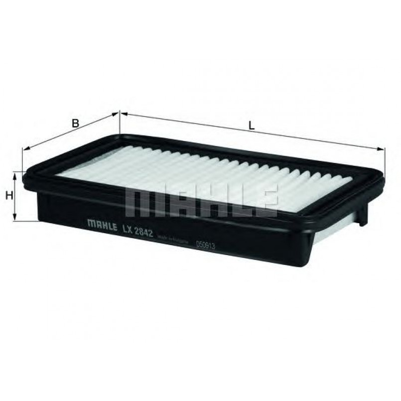 LX2842 Фільтр повітря (MAHLE)