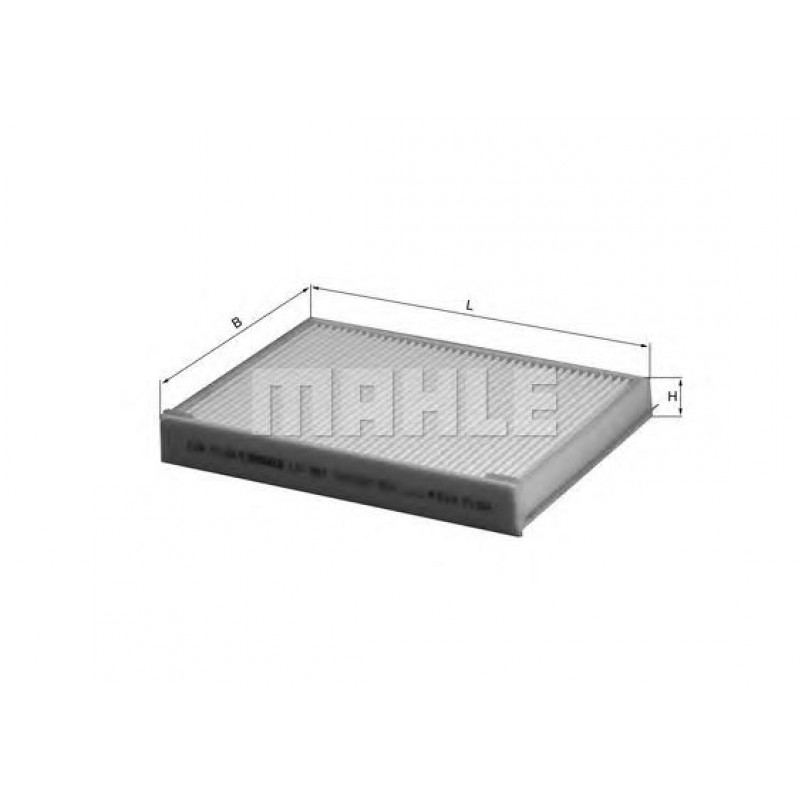 LA387 Фільтр салону (MAHLE)