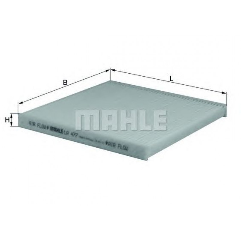 LA477 Фільтр салону (MAHLE)