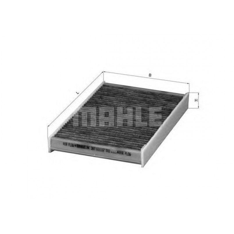 LAK387 Фільтр салону (MAHLE)