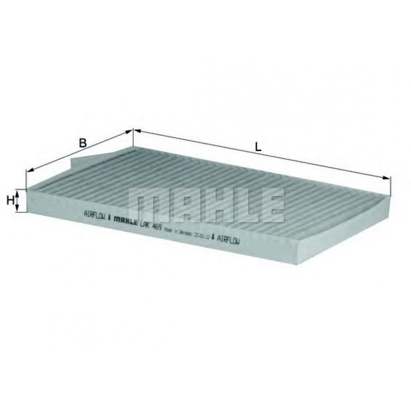 LAK469 Фільтр салону (MAHLE)