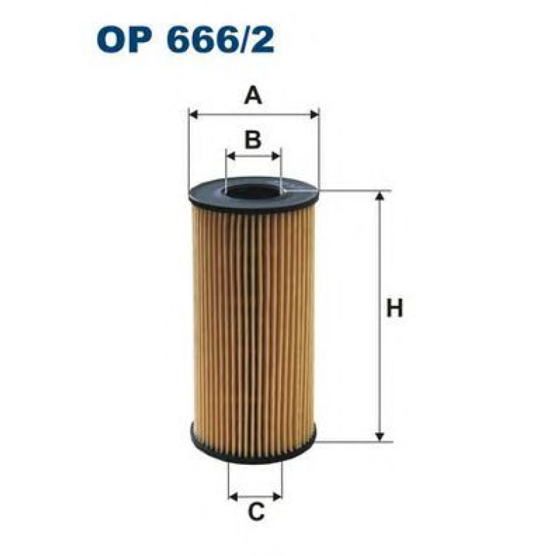 FILTRON OE666/2 Фільтр масла