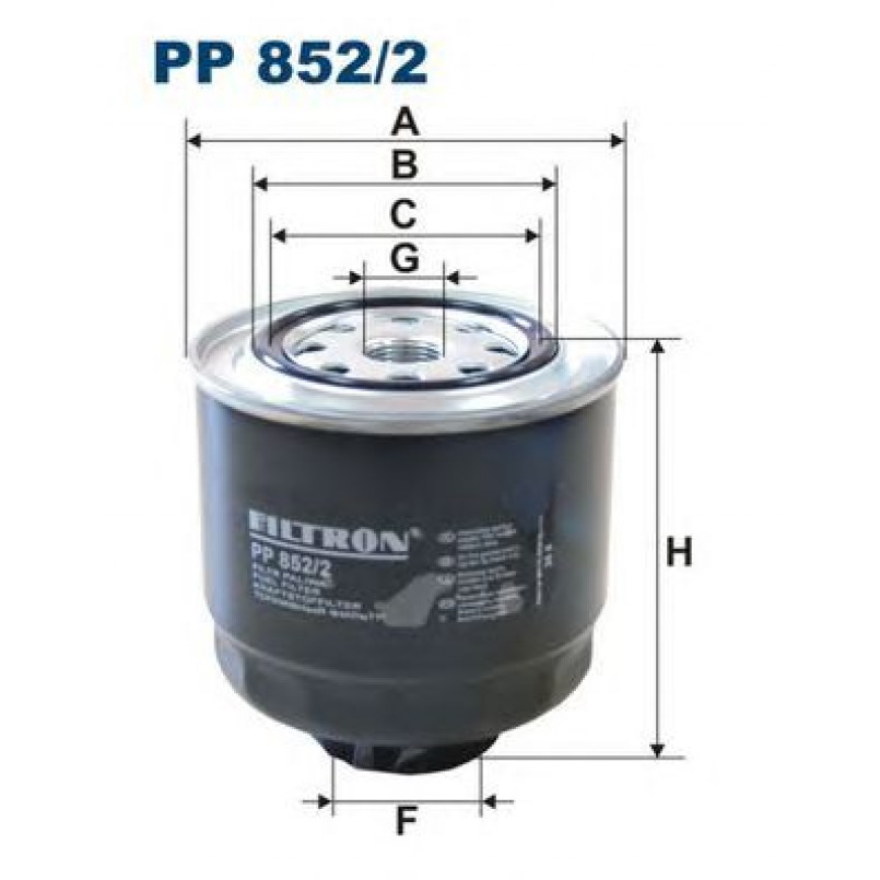 FILTRON PP852/2 Фільтр палива